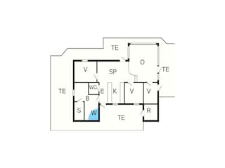 Holiday house Løkken Floor Plan 47