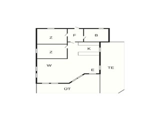 Maison de vacances Rønde Plan d'étage 5