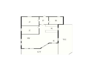 Vakantiehuis Rønde Grondplan 37