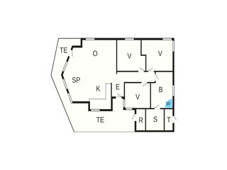 Vakantiehuis Otterndorf Grondplan 23