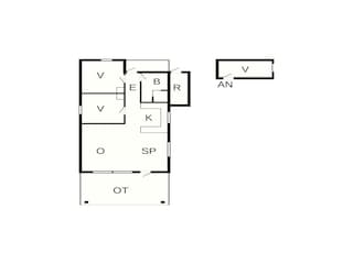 Maison de vacances Østby Plan d'étage 27