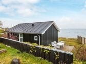 Ferienhaus Bjert Strand Außenaufnahme 1