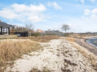 Ferienhaus Bjert Strand Außenaufnahme 2