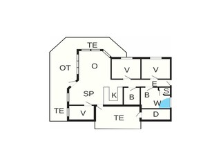 Maison de vacances Hals Plan d'étage 3