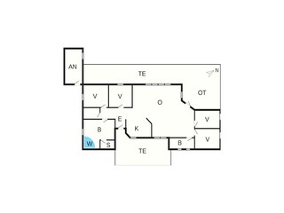 Maison de vacances Fjand Plan d'étage 33