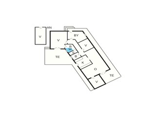 Casa per le vacanze Udsholt Strand Pianta del piano 41