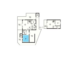 Ferienhaus Fjellerup Strand Grundriss 2