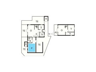 Maison de vacances Fjellerup Strand Plan d'étage 34