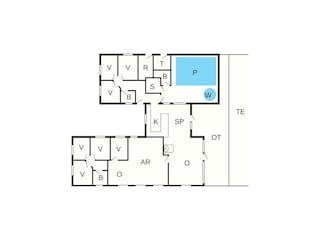 Ferienhaus Købingsmark Grundriss 43