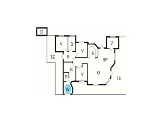 Ferienhaus Søndervig Grundriss 72