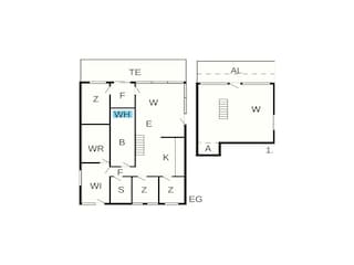 Vakantiehuis Bork Havn Grondplan 41