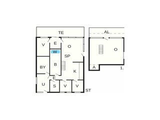 Holiday house Bork Havn Floor Plan 3