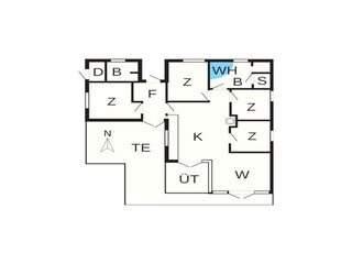 Holiday house Nysted Floor Plan 4