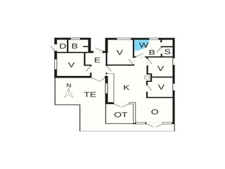 Ferienhaus Nysted Grundriss 41