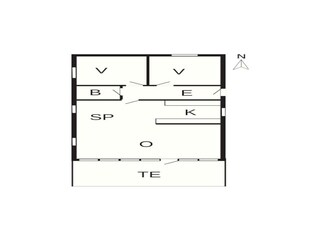 Casa per le vacanze Stavreby Pianta del piano 9