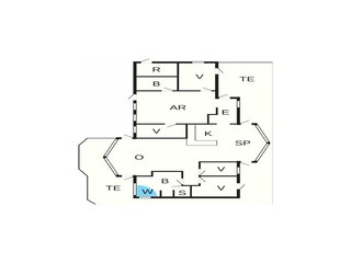 Ferienhaus Løkken Grundriss 52
