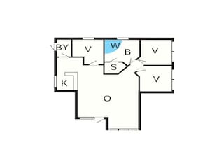 Casa per le vacanze Klitmøller Pianta del piano 3