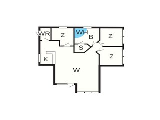 Casa de vacaciones Klitmøller Plano de planta 38