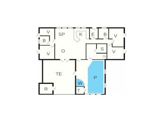 Holiday house Vester Husby Floor Plan 36
