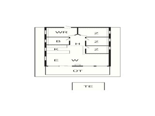 Vakantiehuis Humlum Grondplan 38