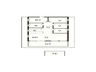 Vakantiehuis Humlum Grondplan 38