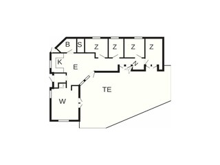 Ferienhaus Vejers Strand Grundriss 2