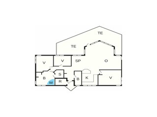 Vakantiehuis Marielyst Grondplan 41