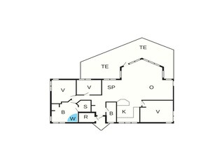 Casa per le vacanze Marielyst Pianta del piano 41