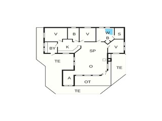 Maison de vacances Hejlsminde Plan d'étage 33