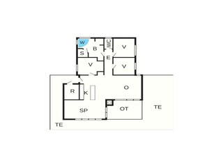 Casa de vacaciones Tranum Strand Plano de planta 3