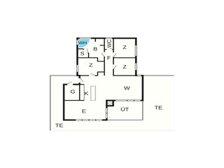 Casa de vacaciones Tranum Strand Plano de planta 4