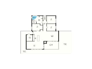 Holiday house Tranum Strand Floor Plan 39