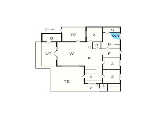Ferienhaus Hvide Sande Grundriss 10