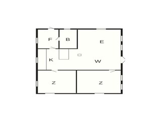 Vakantiehuis Aabenraa Grondplan 7