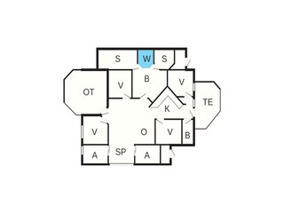 Vakantiehuis Otterndorf Grondplan 27