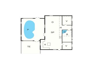 Ferienhaus Ebeltoft Grundriss 4