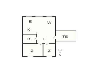 Appartement Havneby Plan d'étage 34