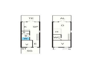 Maison de vacances Rørvig Plan d'étage 30