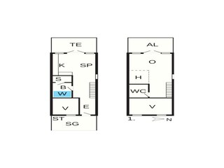 Maison de vacances Rørvig Plan d'étage 4