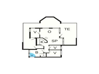 Casa de vacaciones Ebeltoft Plano de planta 43