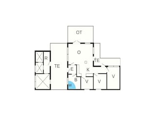 Holiday house Aalbæk Floor Plan 22