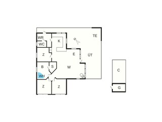 Ferienhaus Harboøre Grundriss 27