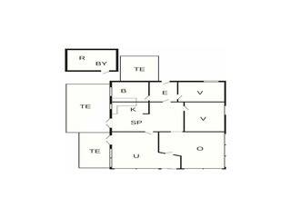 Casa de vacaciones Broager Plano de planta 9