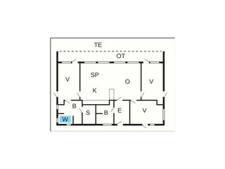 Holiday house Tranum Strand Floor Plan 4
