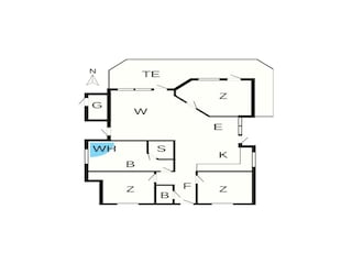 Ferienhaus Thorsminde Grundriss 3