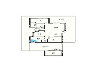 Vakantiehuis Blokhus Grondplan 5
