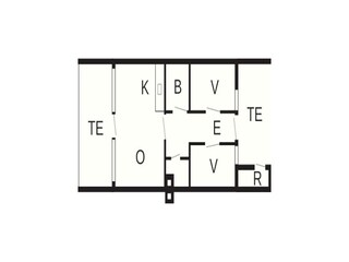 Ferienhaus Henne Strand Grundriss 36