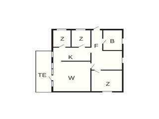Maison de vacances Rønne Plan d'étage 32