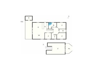 Casa per le vacanze Hanstholm Pianta del piano 10