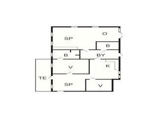 Maison de vacances Ferring Plan d'étage 38